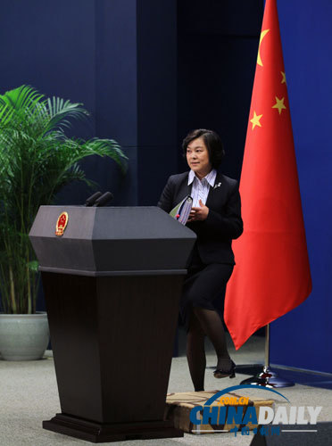 华春莹在记者会上放视频华春莹在记者会上播放视频，揭示真相，传递正义的力量